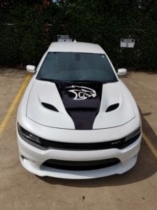 Hood Graphic on Charger