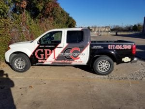 GP1 Collision Truck Wrap