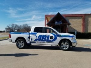Able Communication Fleet Graphics and Wraps