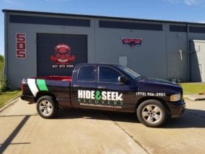 Hide and Seek Truck Wrap