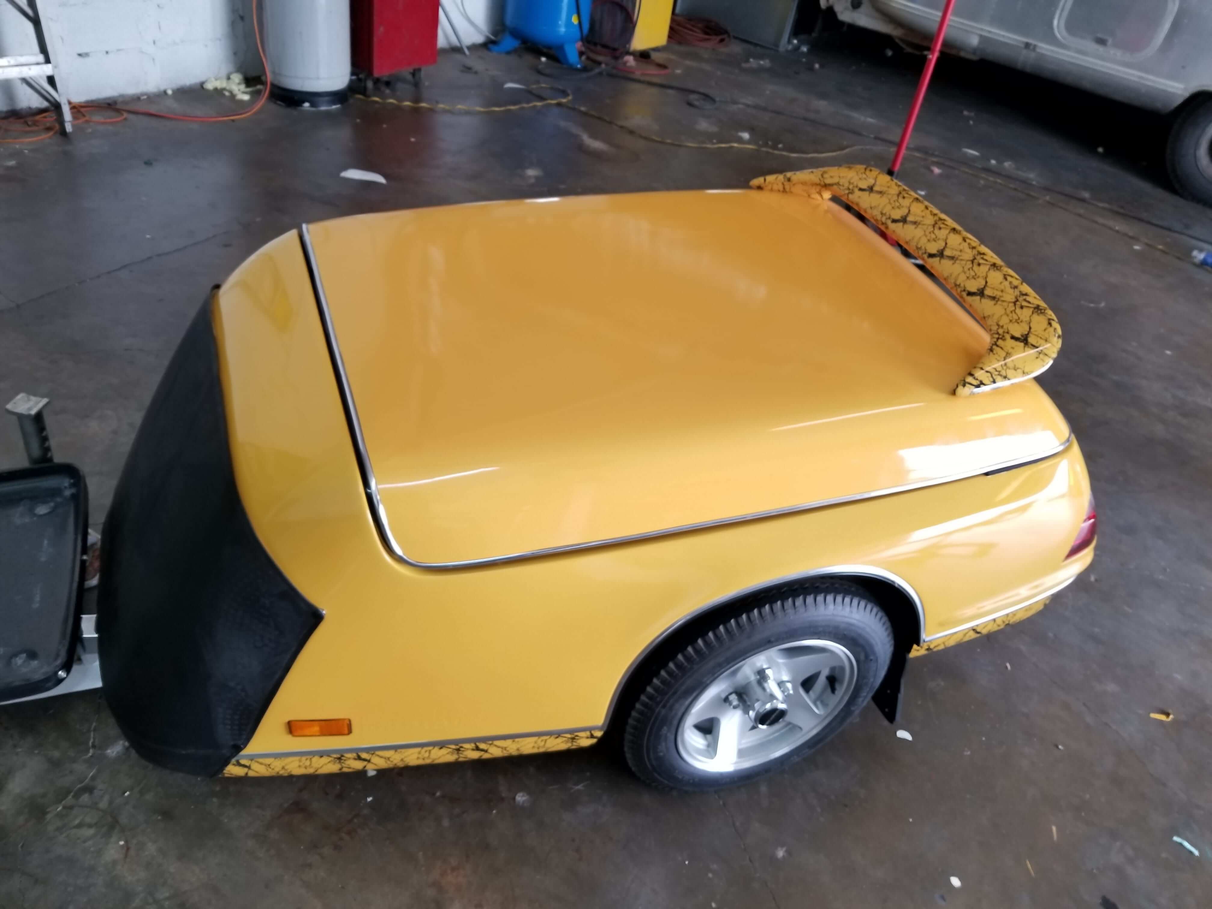 Motorcycle Trailer Mobile Media Graphics