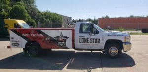 Lonestar Emergency Services Truck Wrap
