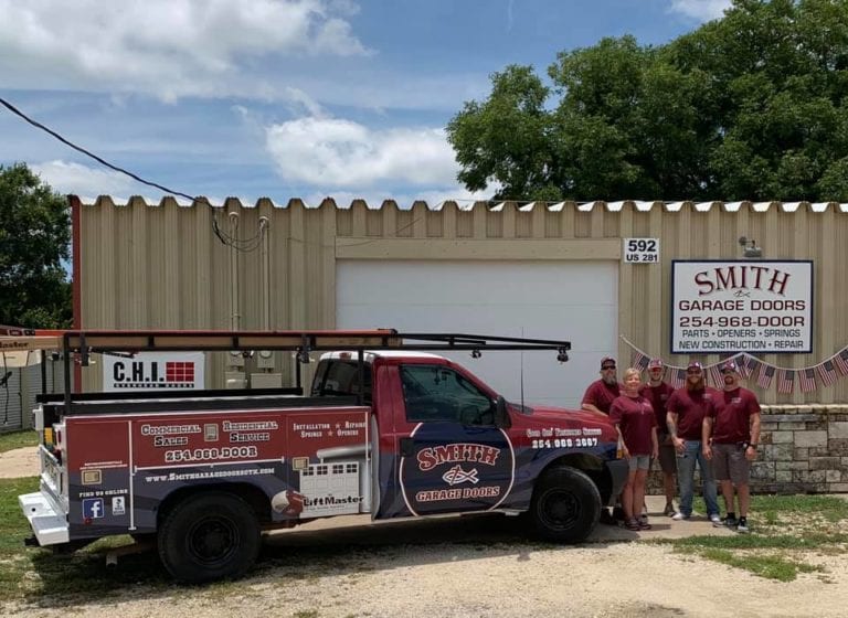 Smith Garage Doors Truck Wrap Mobile Media Graphics