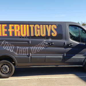 The Fruit Guys Van Wrap