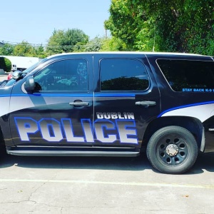 Dublin Police Department Chevrolet Tahoe & Dodge Charger Vehicle Wraps