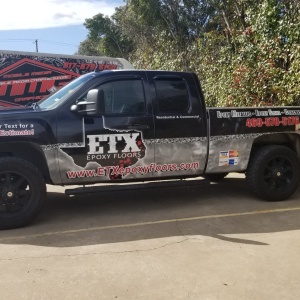 ETX Epoxy Truck Wrap
