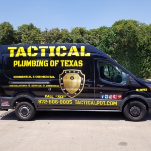 Tactical Plumbing of Texas Van Wrap