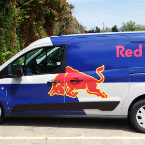 Red Bull Van Wrap