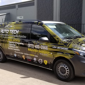 All Auto Tech Van Wrap