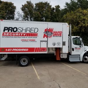 ProShred Box Truck Wrap