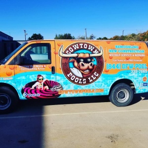 Cowtown Pools Business Wrap