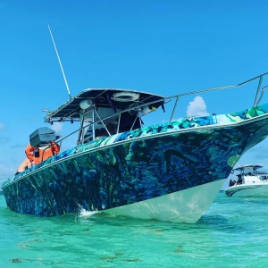 Mother of Pearl Boat Wrap